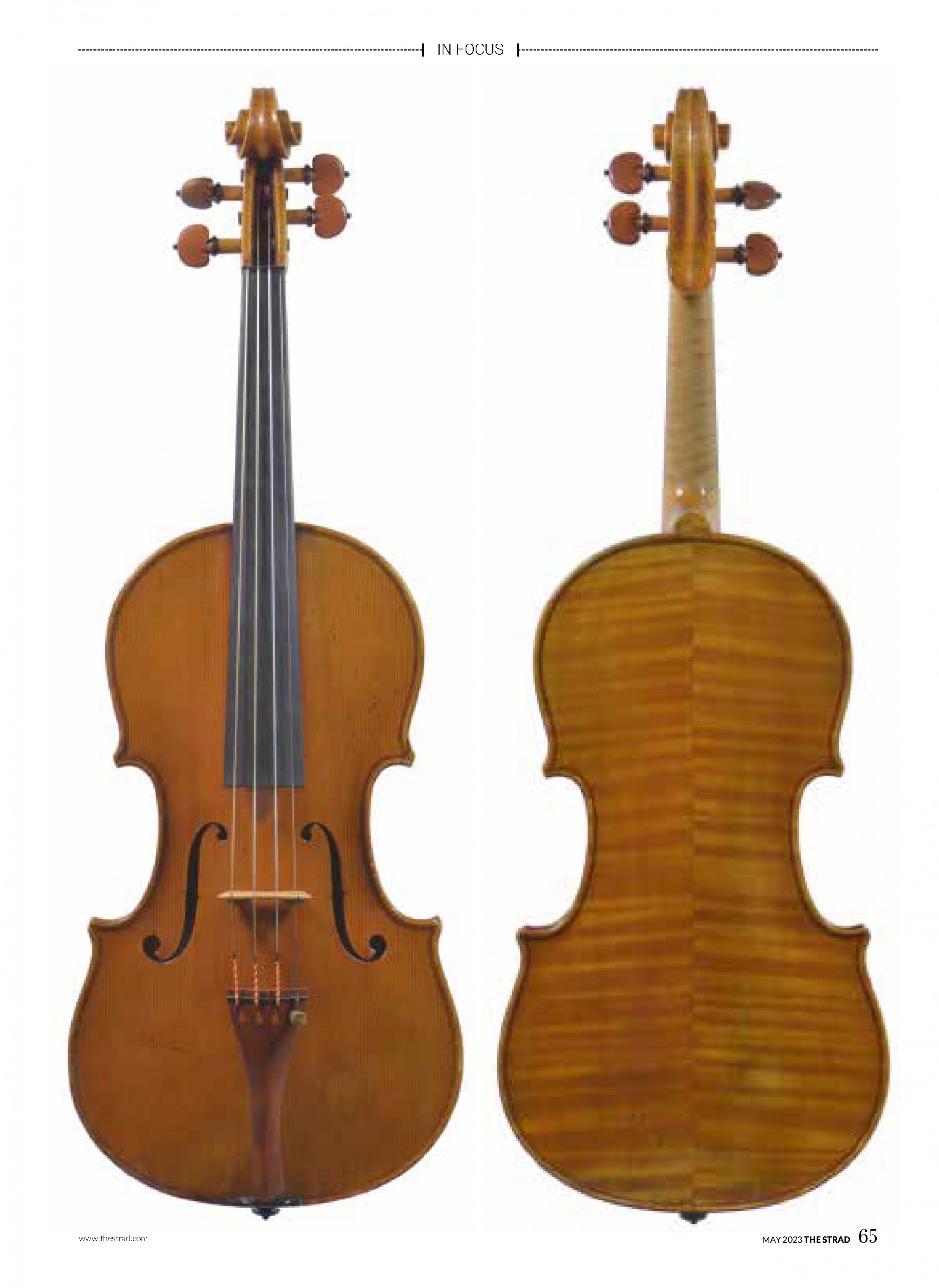 Stradivarius violin is top lot at Beare's first online auction